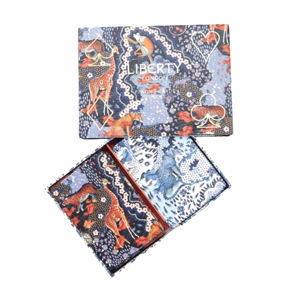 NEW Liberty London Maxine Playing Cards Set of 2 Decks*